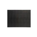 Front of the House Rectangular Metroweave® Woven Vinyl Placemat - 16" x 12", Black (XPM118BKV83) thumbnail 2