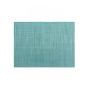 Front of the House Rectangular Metroweave® Woven Vinyl Placemat - 16" x 12", Teal (XPM125HBV83) thumbnail 2