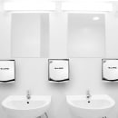 Alpine Industries 405-10-CHR Automatic Hand Dryer w/ 8 Second Dry Time - Chrome, 110-120v thumbnail 5