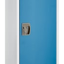Alpine Industries 629-01-BLU 48"H Kid's Locker w/ (2) Internal Hooks - Steel, Blue thumbnail 5