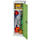 Alpine Industries 629-01-GRN 48"H Kid's Locker w/ (2) Internal Hooks - Steel, Green thumbnail 2