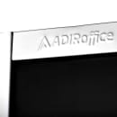 Alpine Industries 629-201-BLK One Section Locker w/ (2) Shelves - 12"W x 12"D x 72"H, Steel, Black thumbnail 4