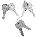 Alpine Industries 629-206-BLK Six Section Locker w/ (6) Hooks - 12"W x 12"D x 72"H, Steel, Black thumbnail 5