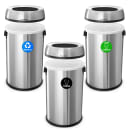Alpine Industries ALP470-65L-R-T-CO 51 gal Multiple Material Recycle Bin - Indoor thumbnail 2