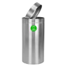 Alpine Industries ALP475-27-CO 27 Gallon Commercial Trash Can - Stainless Steel, Round, Silver thumbnail 2