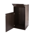 Alpine Industries ALP476-BLK 40 gal Indoor Decorative Receptacle - Wood, Black thumbnail 2