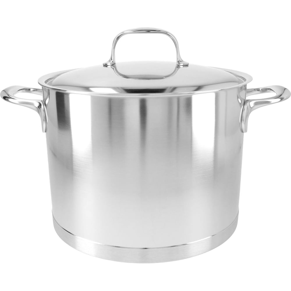Demeyere 8 1/2 qt Stainless Steel Stock Pot w/ Cover - Induction Ready (1005089)