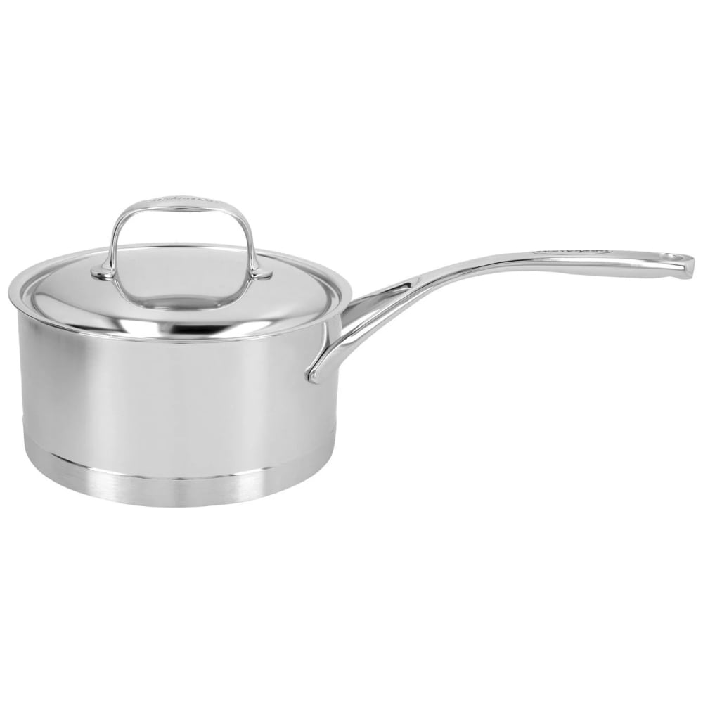 Demeyere 2 1/4 qt Stainless Steel Saucepan w/ Solid Metal Handle (1005221)