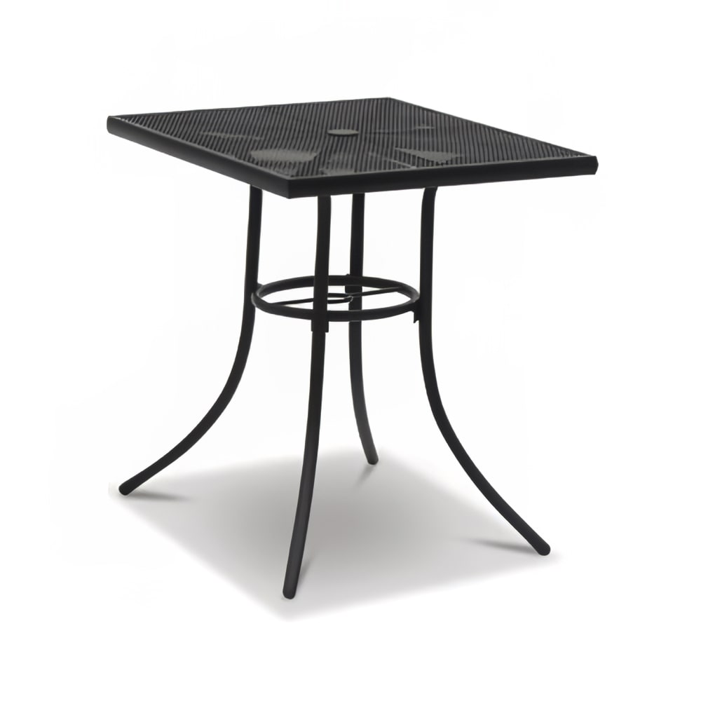 Wabash Valley 30" Square Sullivan Outdoor Table - Steel, Textured Black (SU2X38P)