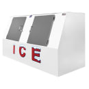 Leer LP612C-R290 (3420301) 94" Outdoor Slanted Ice Merchandiser w/ (140) 10 lb Bag Capacity - Solid Doors, 115v thumbnail 2