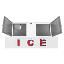 Leer LP612A-R290 (3424301) 94" Outdoor Slanted Ice Merchandiser w/ (130) 10 lb Bag Capacity - Solid Doors, 115v thumbnail 4