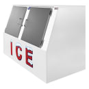 Leer LP462A-R290 (3464301) 73" Outdoor Slanted Ice Merchandiser w/ (110) 10 lb Bag Capacity - Solid Doors, 115v thumbnail 2
