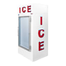 Leer 30AG 36" Indoor Ice Merchandiser w/ (50) 10 lb Bag Capacity - White, 115v thumbnail 4