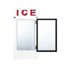 Leer 30AG 36" Indoor Ice Merchandiser w/ (50) 10 lb Bag Capacity - White, 115v thumbnail 5