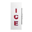 Leer 30AG 36" Indoor Ice Merchandiser w/ (50) 10 lb Bag Capacity - White, 115v thumbnail 7