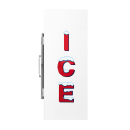 Leer 30AG 36" Indoor Ice Merchandiser w/ (50) 10 lb Bag Capacity - White, 115v thumbnail 8
