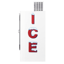 Leer L030UASP 36" Outdoor Ice Merchandiser w/ (60) 10 lb Bag Capacity - Solid Door, 115v thumbnail 6
