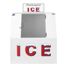 Leer L040SASP 50 1/2" Outdoor Slanted Ice Merchandiser w/ (85) 10 lb Bag Capacity - White, 120v thumbnail 2