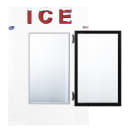 Leer L040UAGP 50 1/2" Indoor Ice Merchandiser w/ (85) 10 lb Bag Capacity - White, 120v thumbnail 4