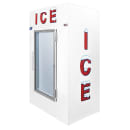 Leer L040UCGP 50 1/2" Indoor Ice Merchandiser w/ (100) 10 lb Bag Capacity - Glass Doors, 115v thumbnail 2