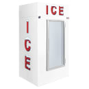 Leer L040UCGP 50 1/2" Indoor Ice Merchandiser w/ (100) 10 lb Bag Capacity - Glass Doors, 115v thumbnail 6