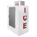Leer L040UCSP 50 1/2" Outdoor Ice Merchandiser w/ (100) 10 lb Bag Capacity - Solid Doors, 115v thumbnail 2