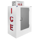 Leer L040UCSP 50 1/2" Outdoor Ice Merchandiser w/ (100) 10 lb Bag Capacity - Solid Doors, 115v thumbnail 6