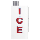 Leer L040UCSP 50 1/2" Outdoor Ice Merchandiser w/ (100) 10 lb Bag Capacity - Solid Doors, 115v thumbnail 7