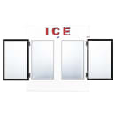 Leer L060UAGP 73" Indoor Ice Merchandiser w/ (140) 10 lb Bag Capacity - White, 120v thumbnail 4