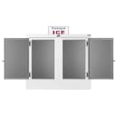 Leer L060UASP 73" Outdoor Ice Merchandiser w/ (140) 10 lb Bag Capacity - White, 120v thumbnail 4