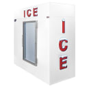 Leer L065UAGP 64" Indoor Ice Merchandiser w/ (130) 10 lb Bag Capacity - White, 115v thumbnail 2