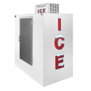 Leer L065UASP 64" Outdoor Ice Merchandiser w/ (130) 10 lb Bag Capacity - White, 115v thumbnail 2
