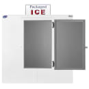 Leer L065UASP 64" Outdoor Ice Merchandiser w/ (130) 10 lb Bag Capacity - White, 115v thumbnail 4