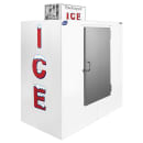 Leer L065UASP 64" Outdoor Ice Merchandiser w/ (130) 10 lb Bag Capacity - White, 115v thumbnail 5