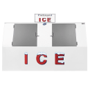 Leer L075SCSP 96" Outdoor Slanted Ice Merchandiser w/ (185) 10 lb Bag Capacity - Solid Doors, 115v thumbnail 3