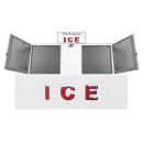 Leer L075SCSP 96" Outdoor Slanted Ice Merchandiser w/ (185) 10 lb Bag Capacity - Solid Doors, 115v thumbnail 4