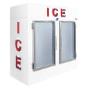 Leer L075UAGP 73" Indoor Ice Merchandiser w/ (145) 10 lb Bag Capacity - White, 120v thumbnail 5