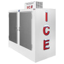 Leer L075UASP 73" Outdoor Ice Merchandiser w/ (155) 10 lb Bag Capacity - White, 120v thumbnail 2