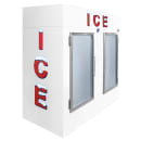 Leer L085UAGP 84" Indoor Ice Merchandiser w/ (160) 10 lb Bag Capacity - White, 120v thumbnail 6