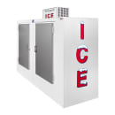 Leer L100UASP 94" Outdoor Ice Merchandiser w/ (260) 7 lb Bag Capacity - White, 115v thumbnail 2