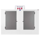 Leer L100UASP 94" Outdoor Ice Merchandiser w/ (260) 7 lb Bag Capacity - White, 115v thumbnail 4