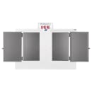 Leer L100UASP 94" Outdoor Ice Merchandiser w/ (260) 7 lb Bag Capacity - White, 115v thumbnail 5