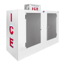 Leer L100UASP 94" Outdoor Ice Merchandiser w/ (260) 7 lb Bag Capacity - White, 115v thumbnail 8