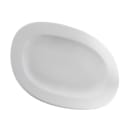Churchill 13" Oval Alchemy® Plate - Fine China, White (APR AO131) thumbnail 2