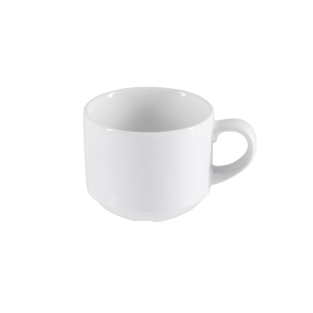 Churchill 7 oz Alchemy® Tea Cup - Fine China, White (APR ASC71)