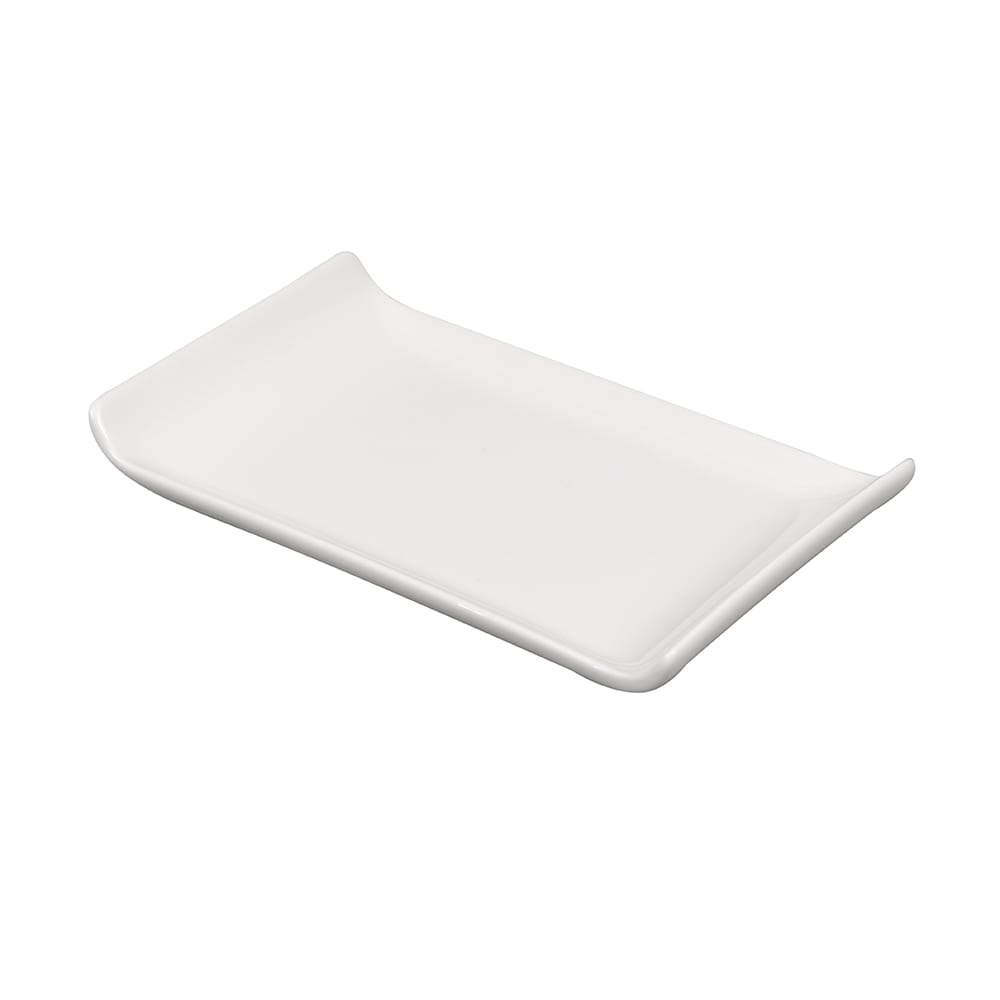 Churchill Rectangular Alchemy® Serving Tray - 6 3/4" x 3 7/8", China, White (APRBART61)