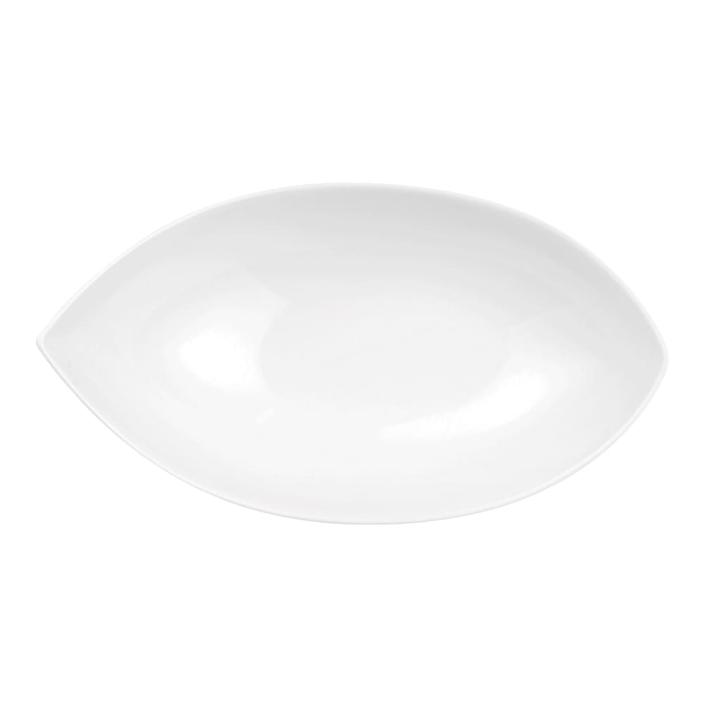 Churchill 11 1/2" Tear Shaped Alchemy Dish - China, White (APRBATD11)