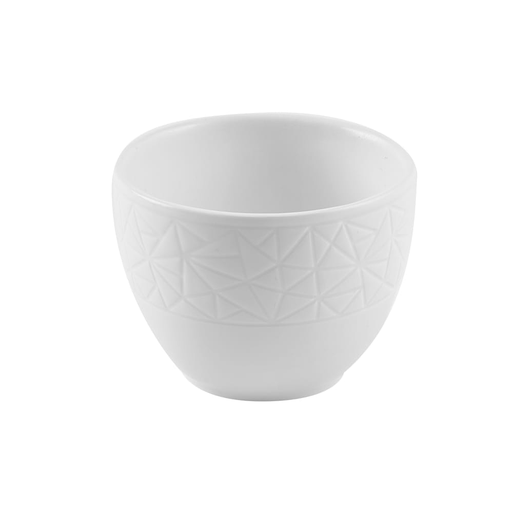 Churchill 8 oz Alchemy® Sugar Bowl - China, White (APRDUOSB1)