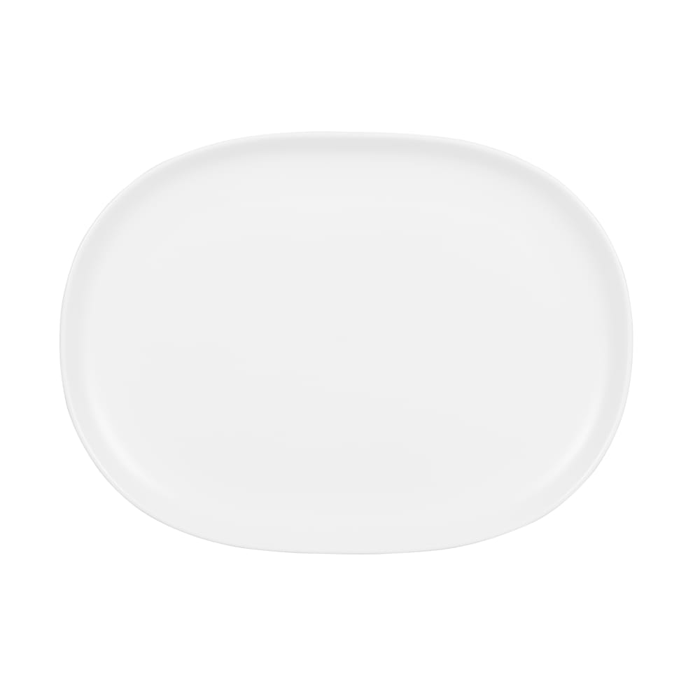 Churchill Oval Alchemy® Plate - 6 1/2" x 8 7/8", Fine China, White (APRSMP8 1)