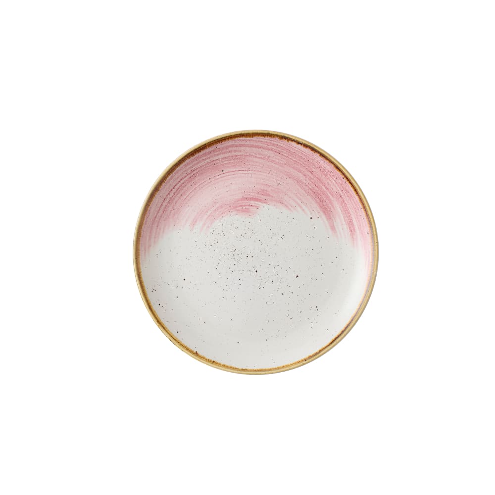 Churchill 8 2/3" Round Stonecast® Accents Coupe Plate - Ceramic, Petal Pink (ASPPEVP81)